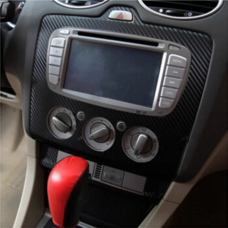 מדבקת קרבון לקונסולה Ford Focus 2009–2013
