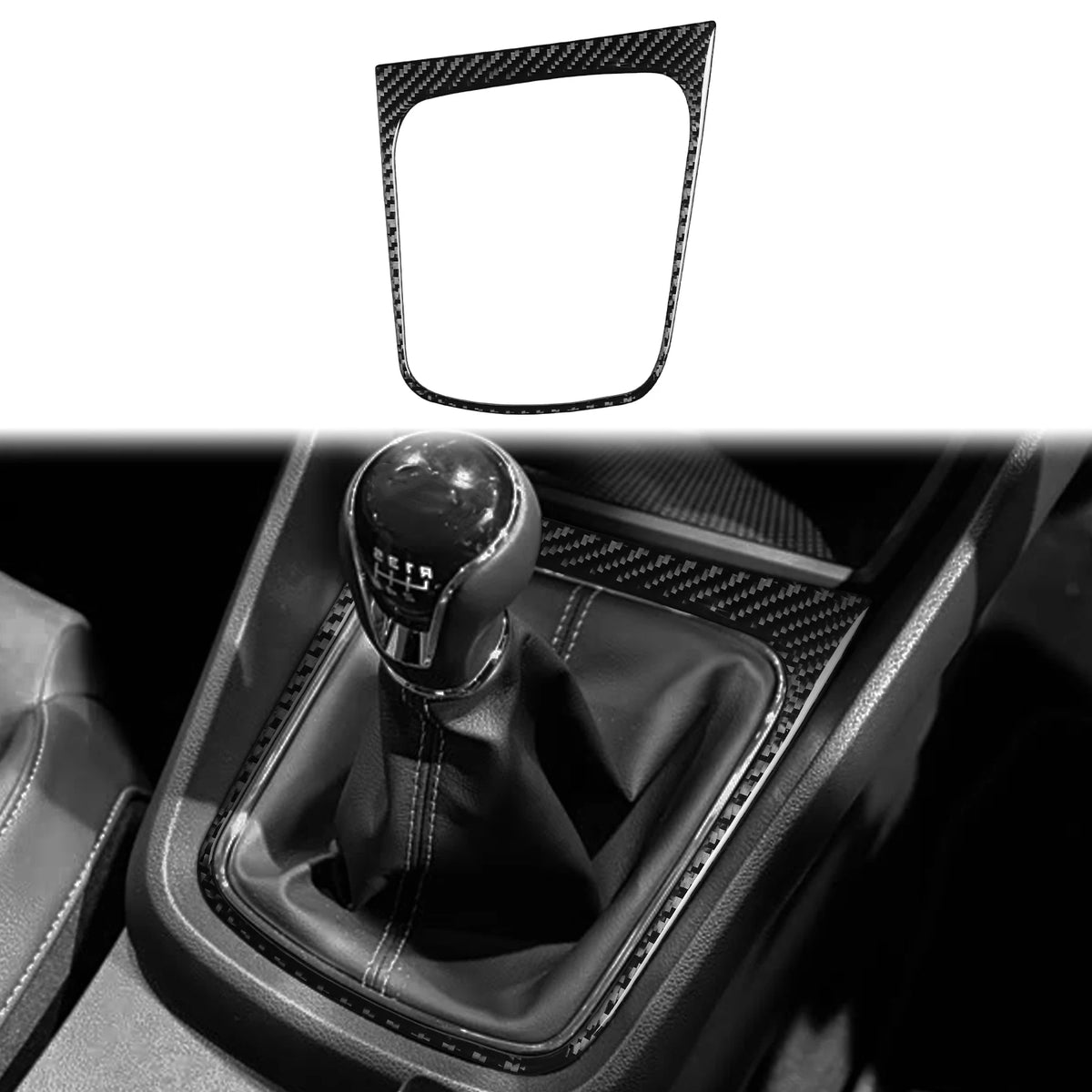 מדבקת קרבון למסגרת ההילוכים SEAT Leon MK3