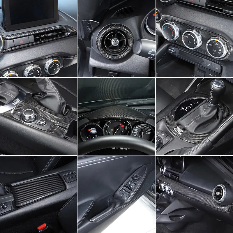 כיסוי קרבון לדשבורד Mazda MX-5 ND