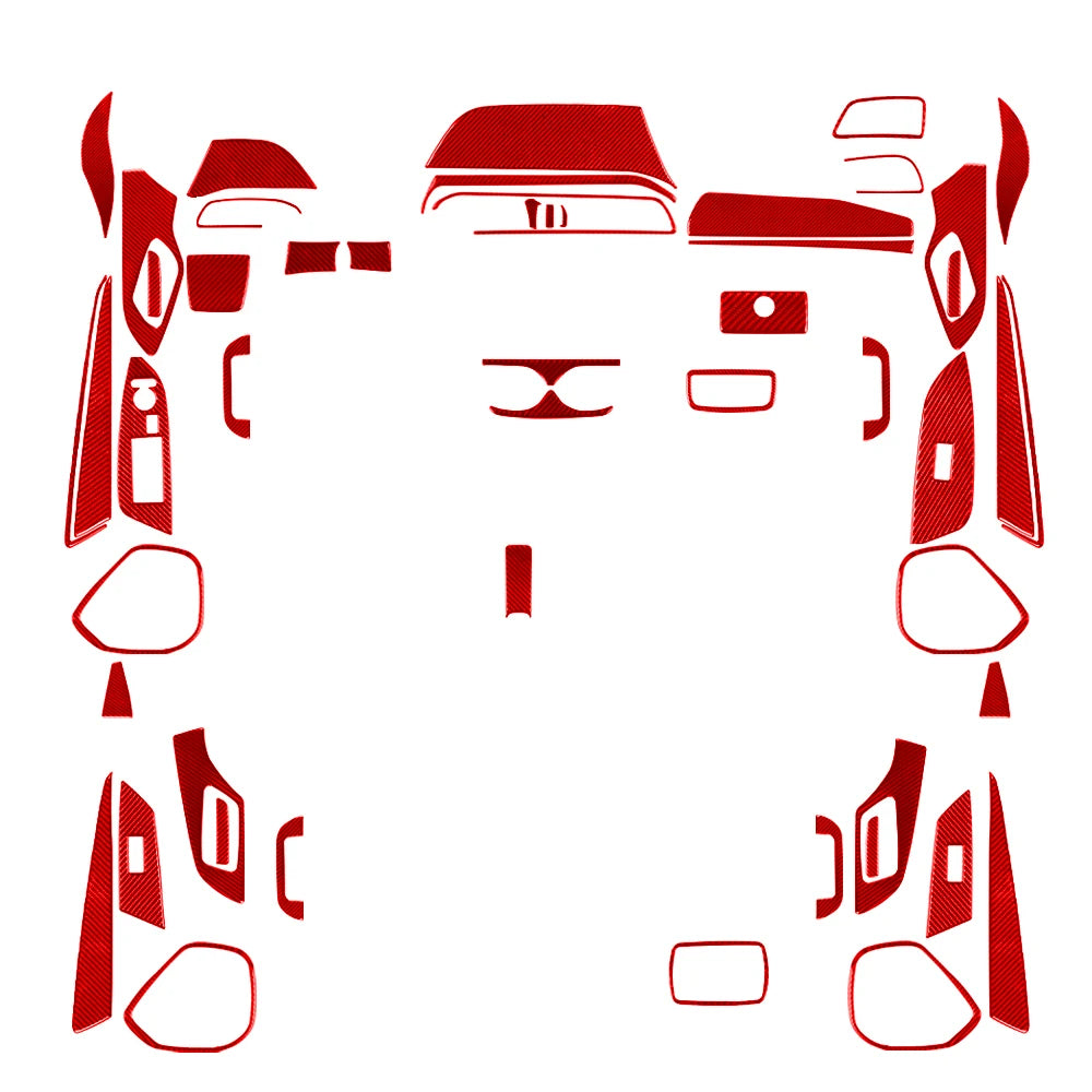 ערכת דקורציה קרבון Honda Fit / Jazz 2014–2020