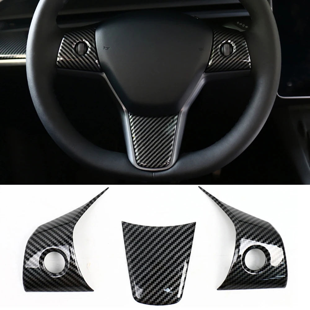 ערכת כיסויי קרבון לפנים Tesla Model 3 / Model Y