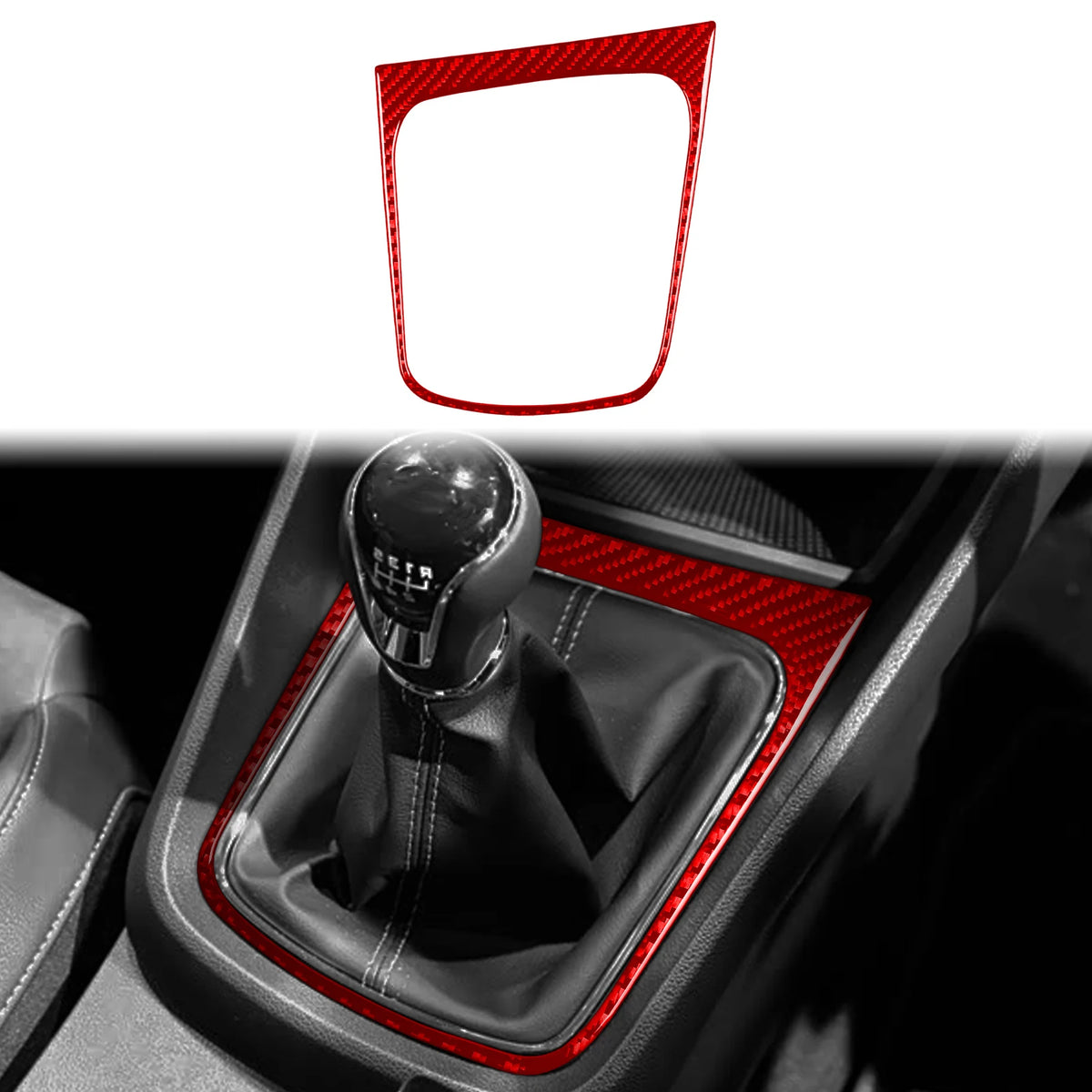 מדבקת קרבון למסגרת ההילוכים SEAT Leon MK3