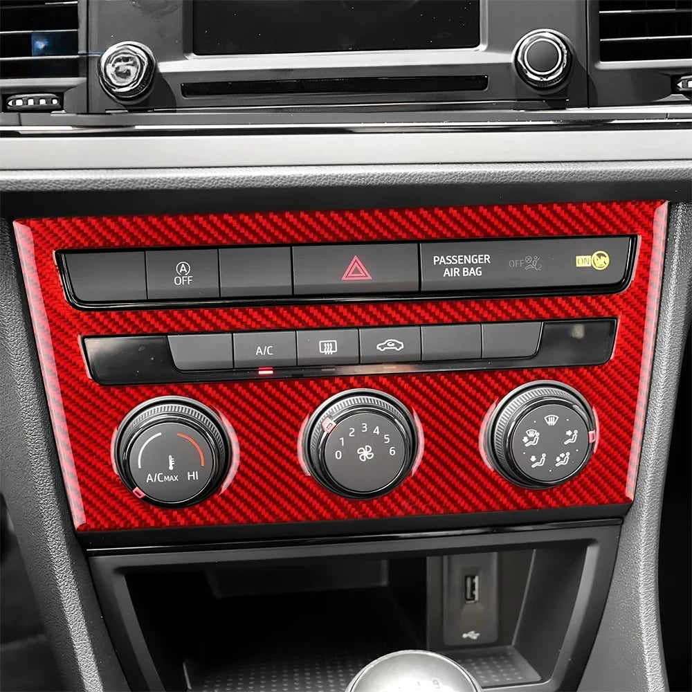 מדבקת קרבון לפאנל מיזוג SEAT Leon MK3
