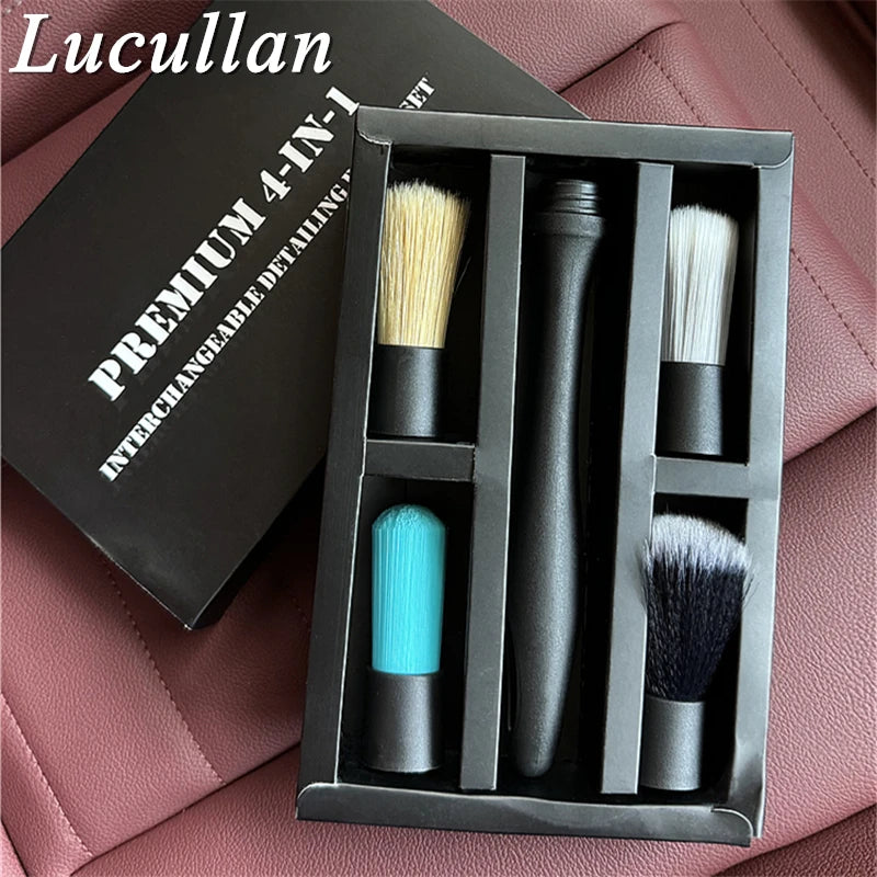 מברשת דיטיילינג עם 4 ראשים מתחלפים – Lucullan