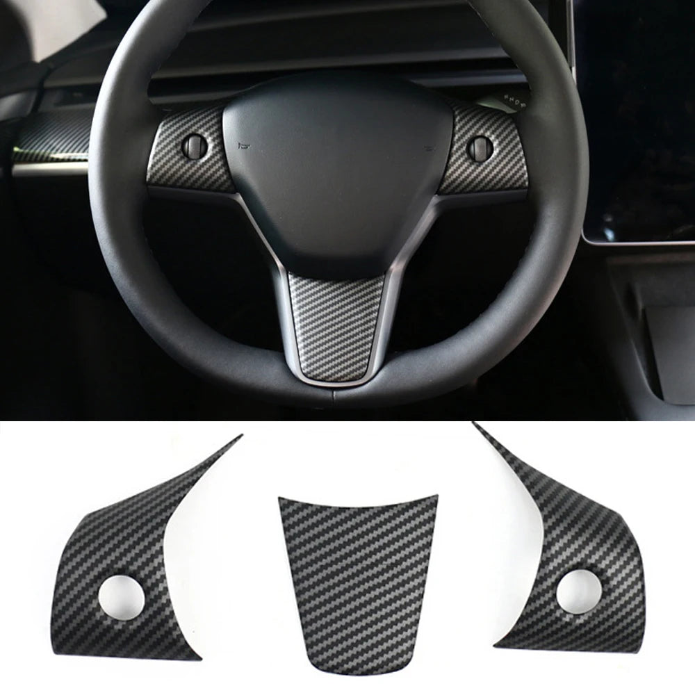ערכת כיסויי קרבון לפנים Tesla Model 3 / Model Y
