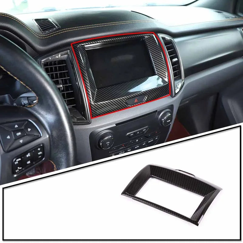 כיסוי קרבון לפאנל הפנים Ford Ranger Wildtrak