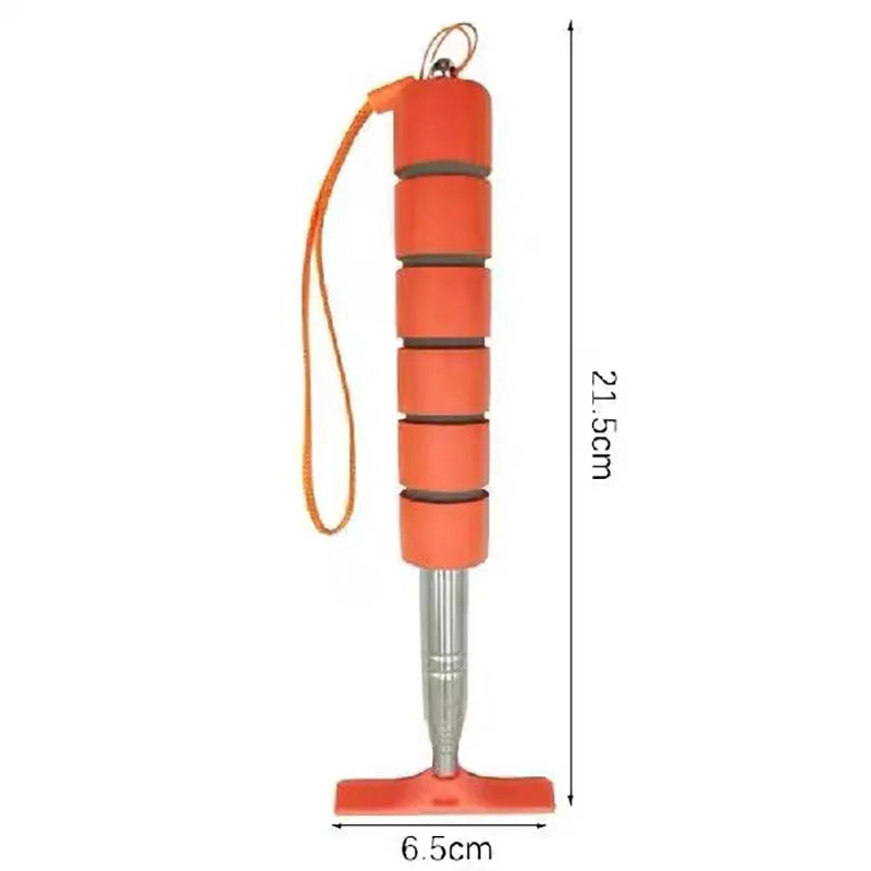 מגב טלסקופי לניקוי מראות וחלונות הרכב