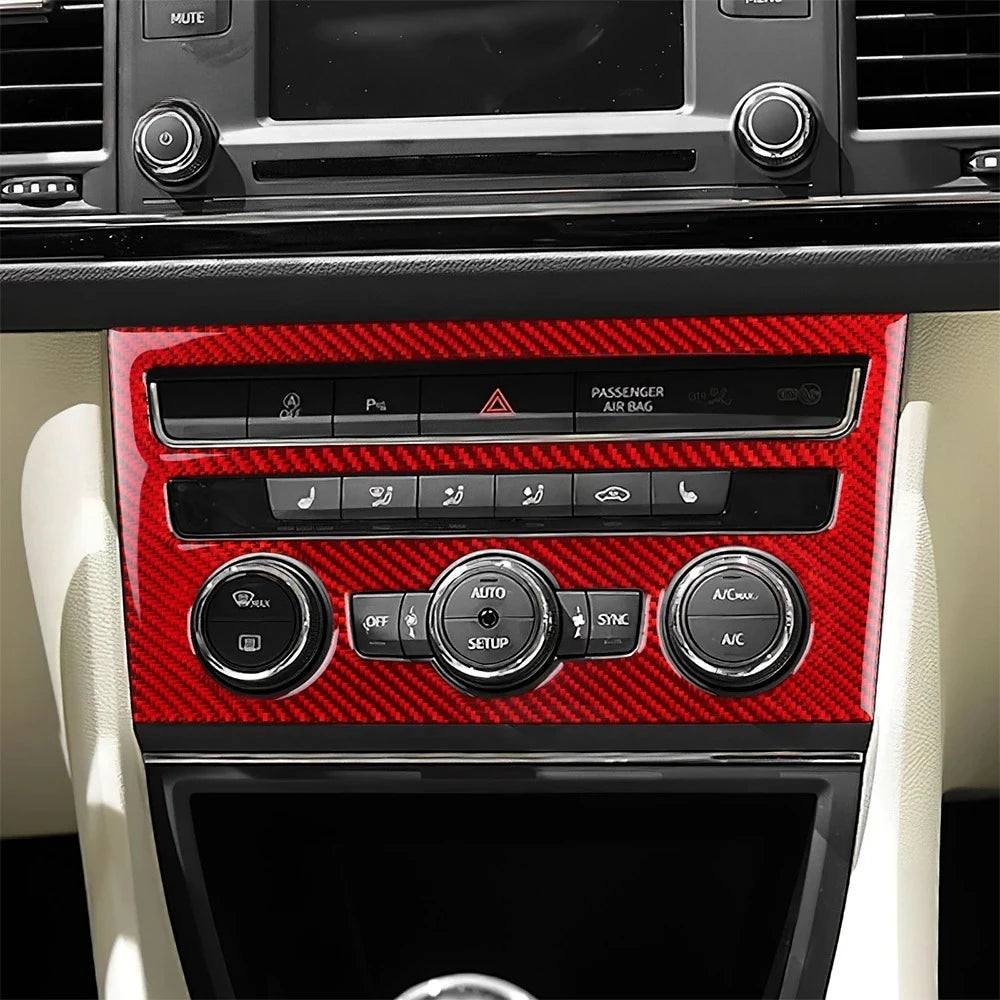 מדבקת קרבון לפאנל מיזוג SEAT Leon MK3