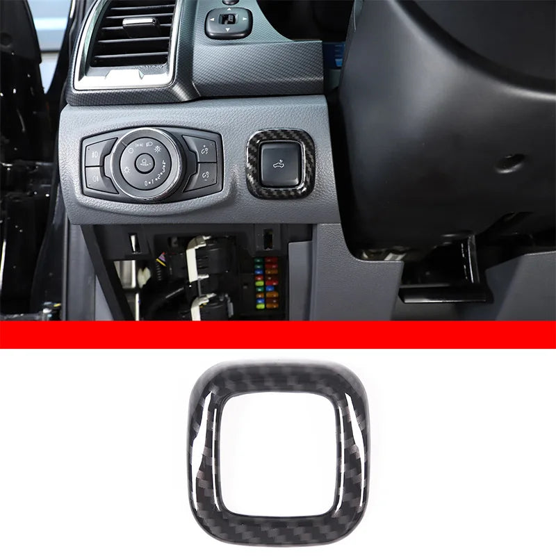 כיסוי קרבון לפאנל הפנים Ford Ranger Wildtrak