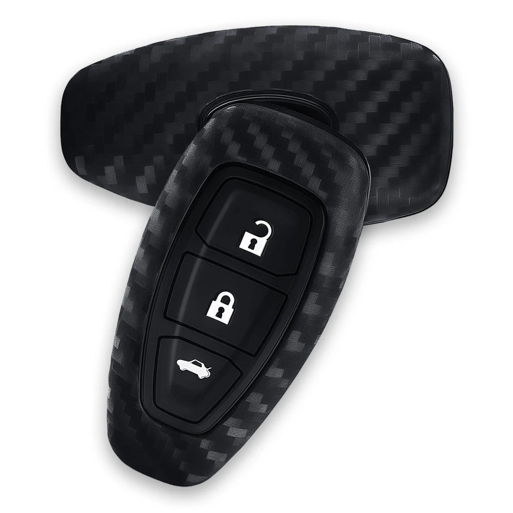 כיסוי סיליקון למפתח Ford בעיצוב קרבון