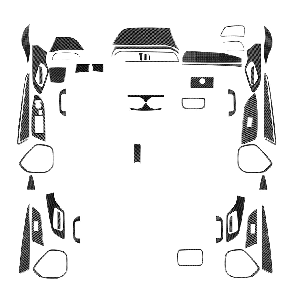 ערכת דקורציה קרבון Honda Fit / Jazz 2014–2020