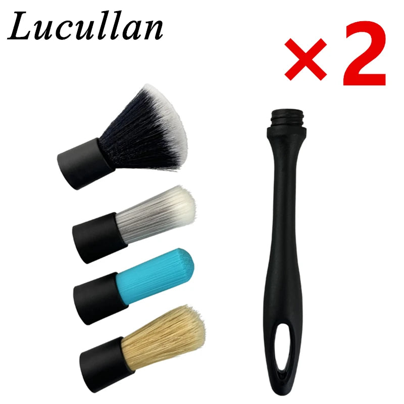 מברשת דיטיילינג עם 4 ראשים מתחלפים – Lucullan