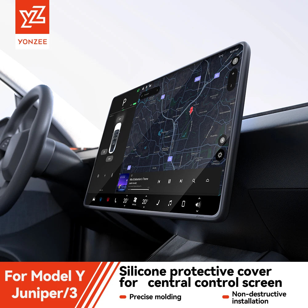 מגן מסך וקונסולה Tesla Model 3 / Model Y