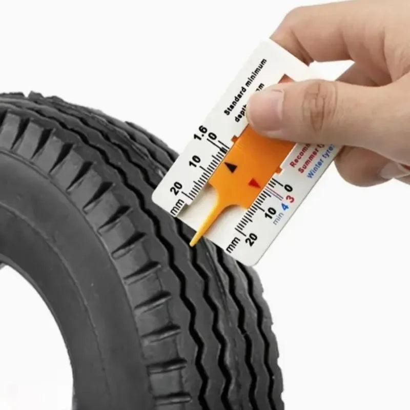 מד עומק ידני לחריצי צמיגים – 0–20 מ״מ
