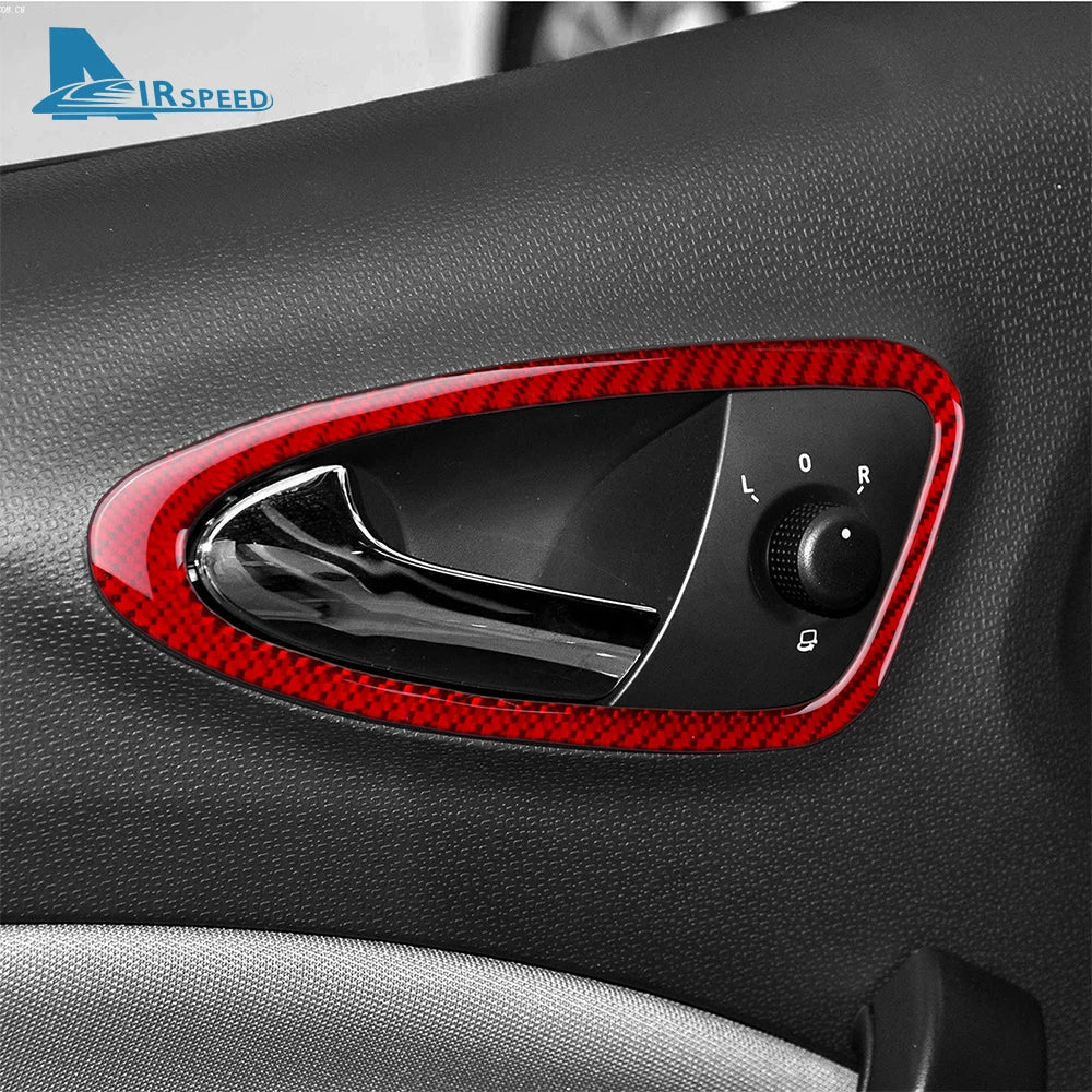 מדבקות קרבון לידיות הדלת SEAT Ibiza 2009–2014