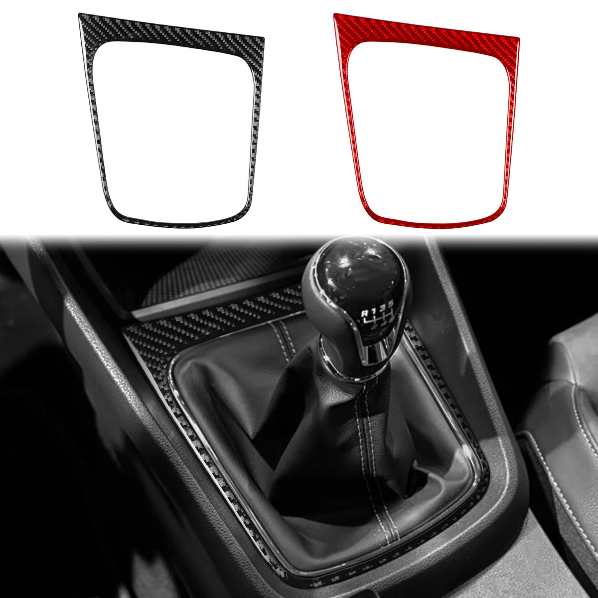 מדבקת קרבון למסגרת ההילוכים SEAT Leon MK3