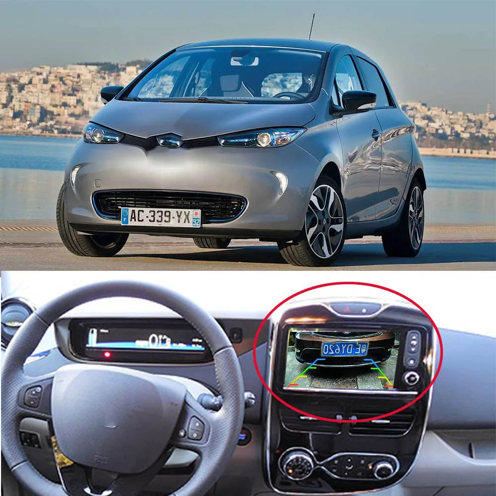 מתאם מצלמת רוורס למערכת R-LINK לרנו זואי 2012–2016