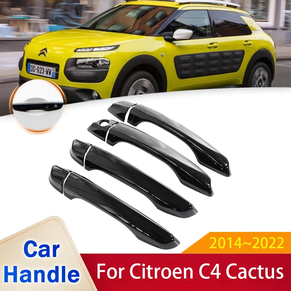 חיפויים שחורים לידיות סיטרואן C4 קקטוס 2014–2022