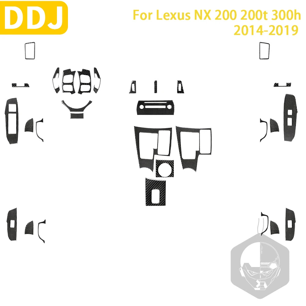 דיפוני פנים במראה קרבון ל-Lexus NX ‏2014–2019