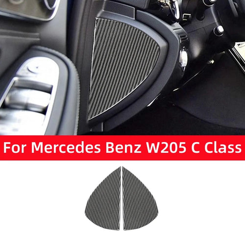 דיפון צד דשבורד במראה קרבון ל-Mercedes-Benz C-Class W205 ו-GLC X253