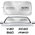 סוכך שמשה קדמית ל-Volvo XC40, XC90, S60 ו-V40