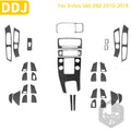 מדבקות דיפון פנים במראה קרבון ל-Volvo S60 ‏2010–2018