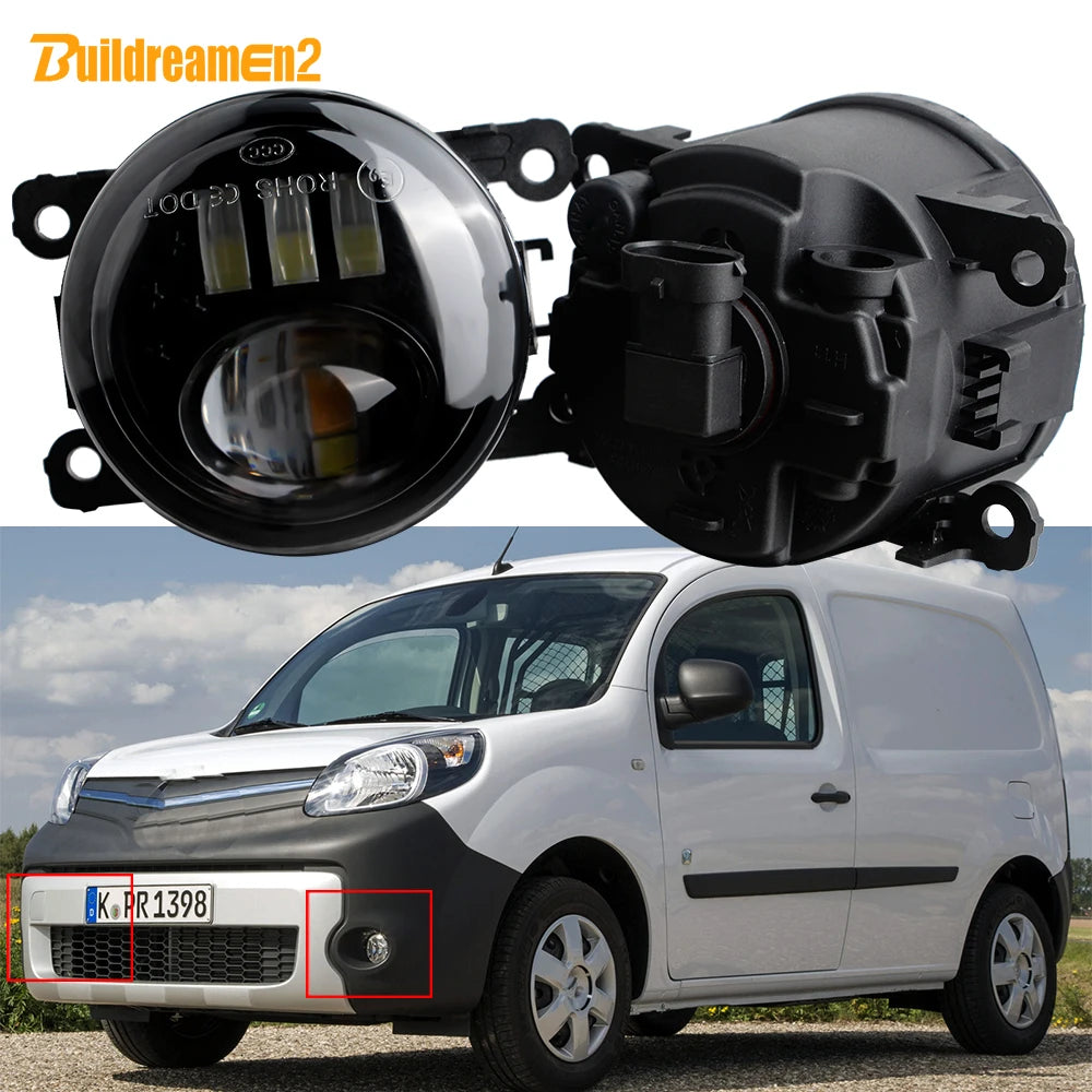 פנסי ערפל LED לרנו קנגו II 2007–2021