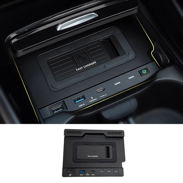 מטען אלחוטי עם חיבור USB/Type-C ל-Mercedes-Benz GLA