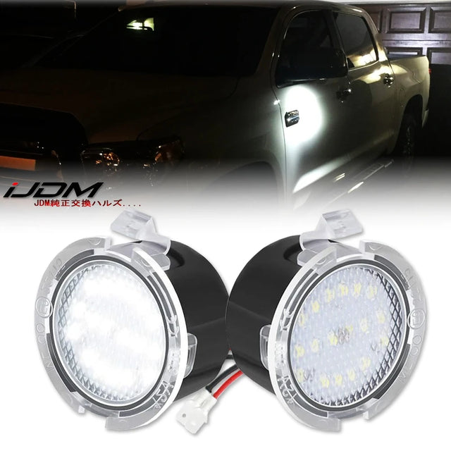 תאורת LED תחת מראת צד לפורד מונדאו