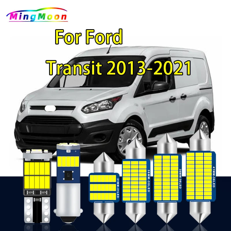 ערכת תאורת פנים LED לפורד טרנזיט קונקט 2013–2021