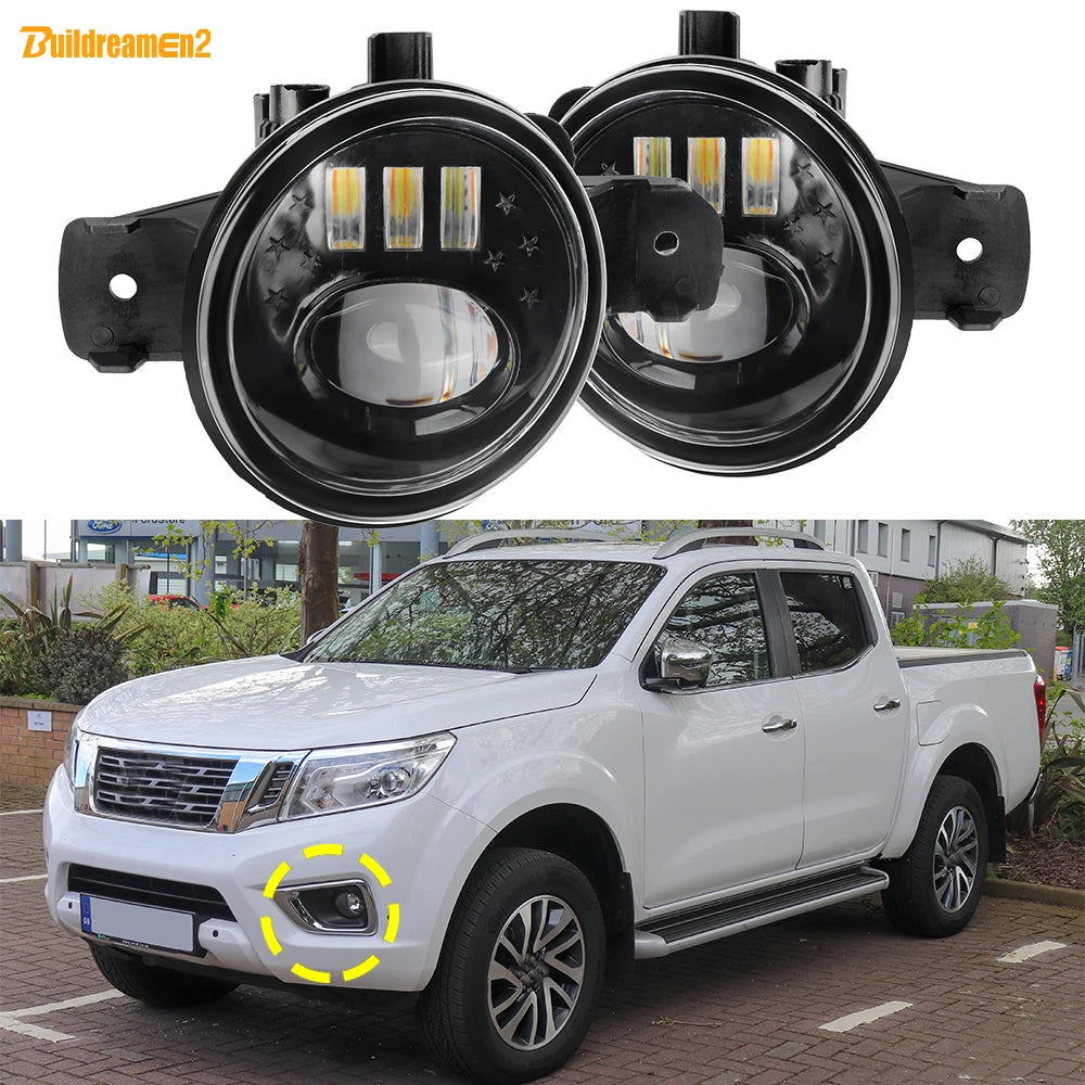 פנסי ערפל LED לניסאן נווארה NP300 D23 2014–2020