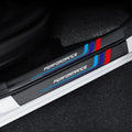 מדבקות במראה קרבון להגנת ספי הדלתות ל-BMW X1