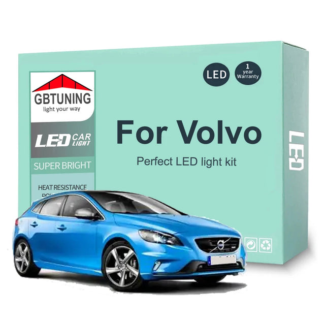 ערכת נורות LED לתא הנוסעים ל-Volvo V40
