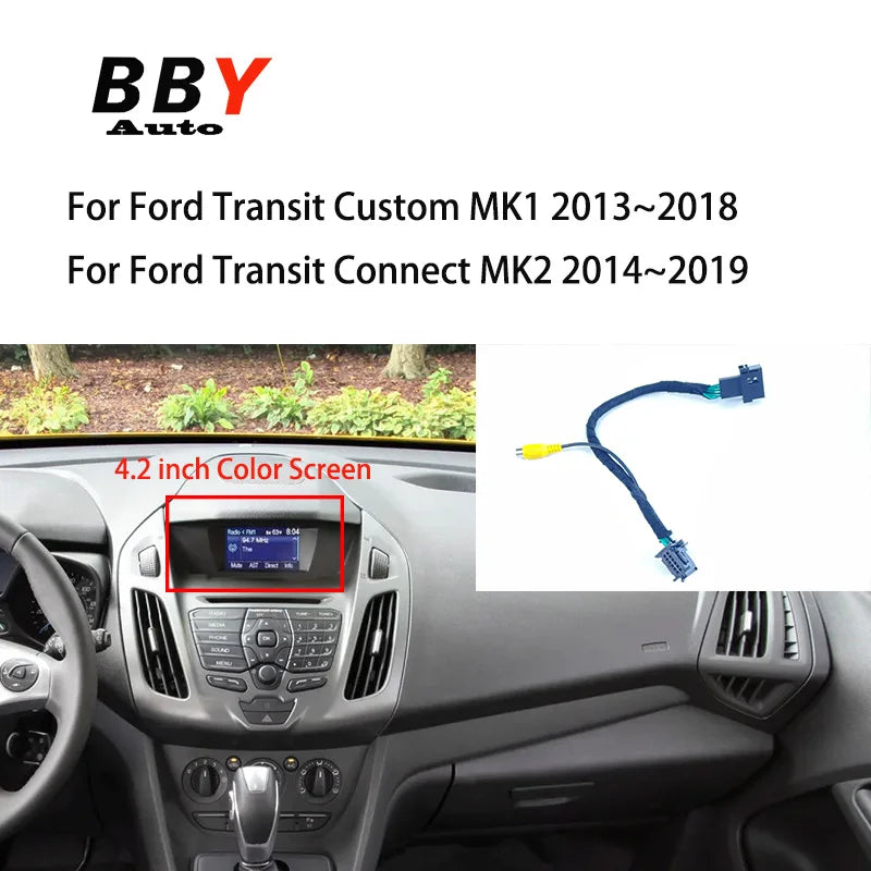 צמת מצלמת רוורס לפורד טרנזיט קונקט MK2 2014–2019