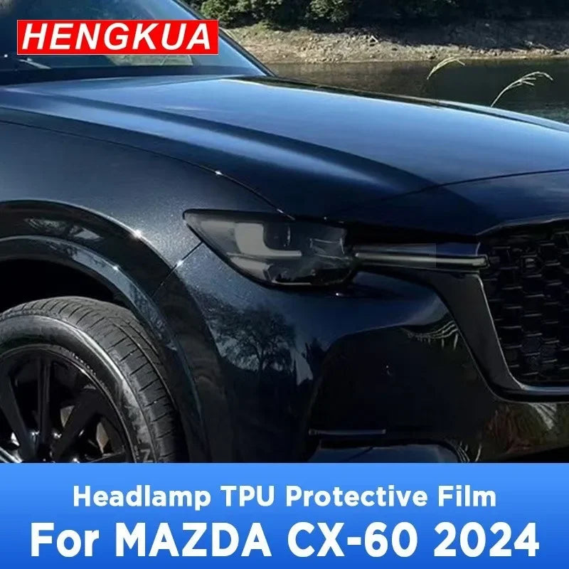 סרט TPU להגנת פנסים במאזדה CX-60