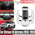 צלוני חלונות לסיטרואן C5 איירקרוס 2018–2024
