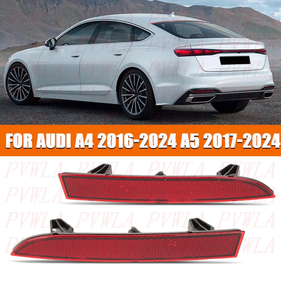 מחזיר אור לפגוש האחורי ל-Audi A4 — A4/A5, שנות 2017–2024
