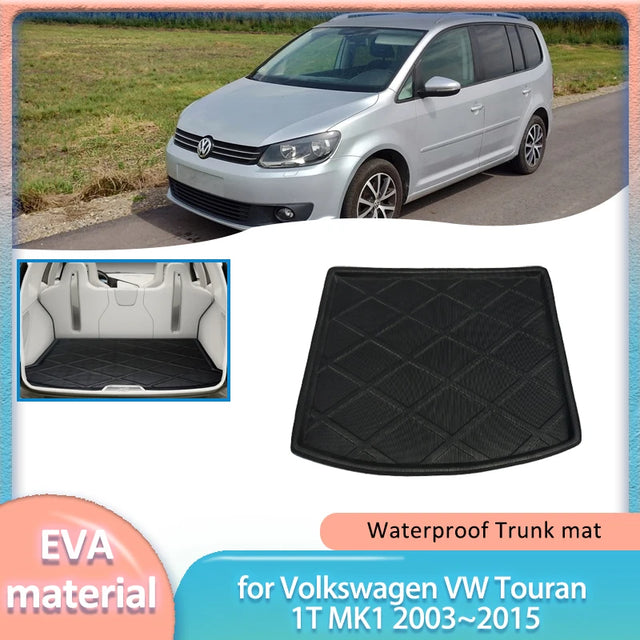 מגש להגנת רצפת תא המטען ל-Volkswagen Touran — 1T/MK1, שנות 2003–2015