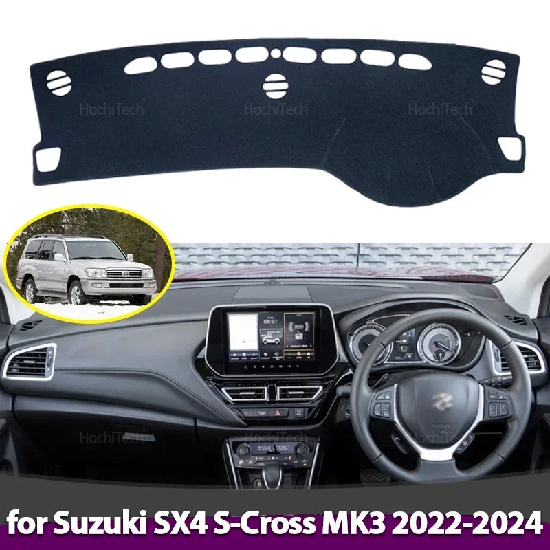 כיסוי לוח מחוונים לסוזוקי SX4 S-Cross דור 3, 2022–2024