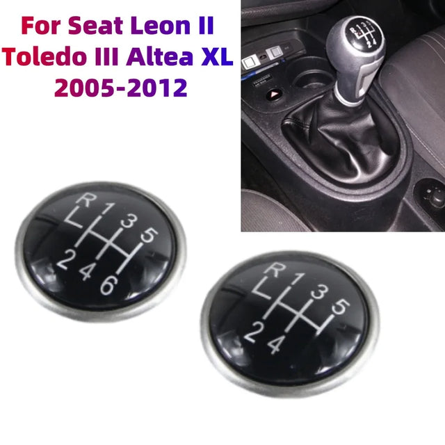 מכסה סימון לידית הילוכים ידנית ל-SEAT Toledo — III, שנות 2006–2015