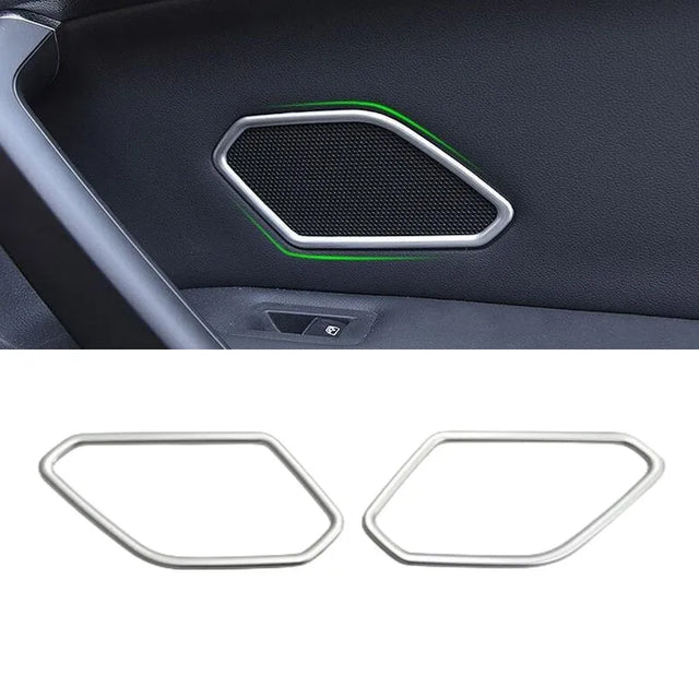 טבעות קישוט כסופות לרמקולים בדלת האחורית ל-SEAT Tarraco — שנות 2018–2020