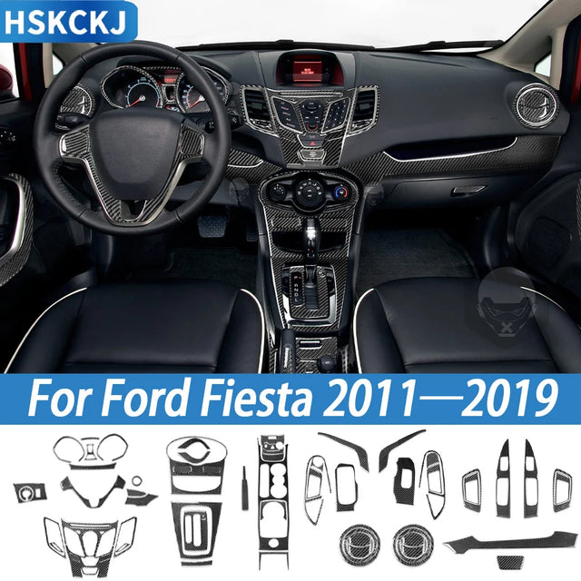 מדבקות דקורטיביות לדשבורד לפורד פיאסטה 2011–2019