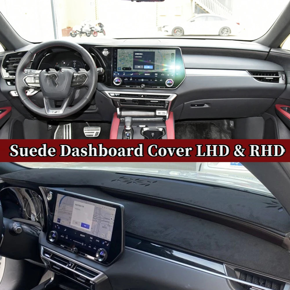 כיסוי דשבורד במראה זמש ל-Lexus UX 250h/260h ‏2023–2025