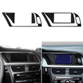 חיפוי במראה קרבון למסגרת מסך הניווט ל-Audi A5 — A4/A5, שנות 2007–2016