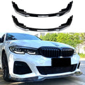 ספוילר תחתון לפגוש הקדמי ל-BMW סדרה 3 — G20 320i/330i עם M Pack, שנות 2019–2022
