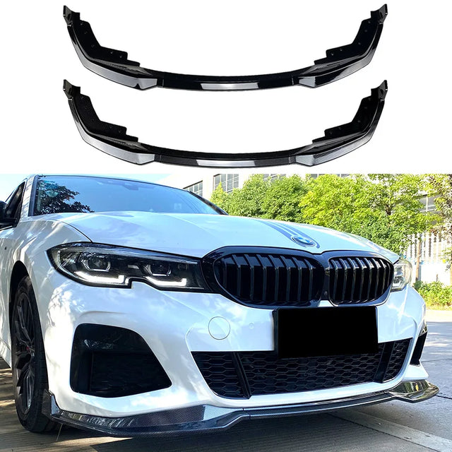 ספוילר תחתון לפגוש הקדמי ל-BMW סדרה 3 — G20 320i/330i עם M Pack, שנות 2019–2022