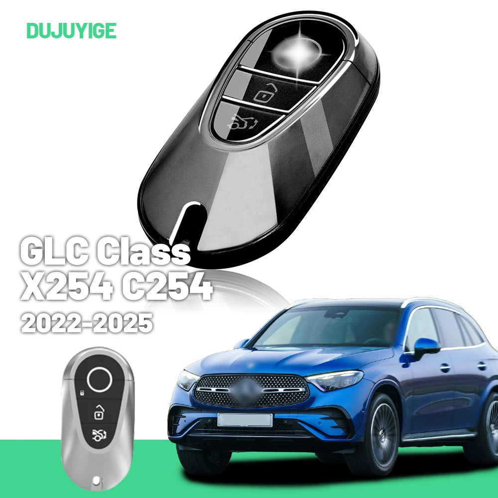 כיסוי TPU שקוף למפתח Mercedes-Benz GLC X254/C254 ‏2022–2026