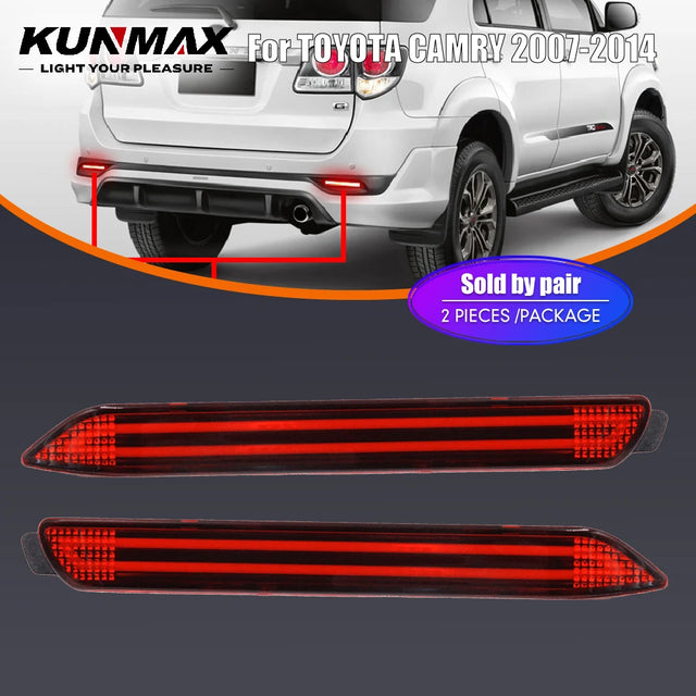 זוג יחידות תאורת LED לפגוש אחורי ל-Lexus NX