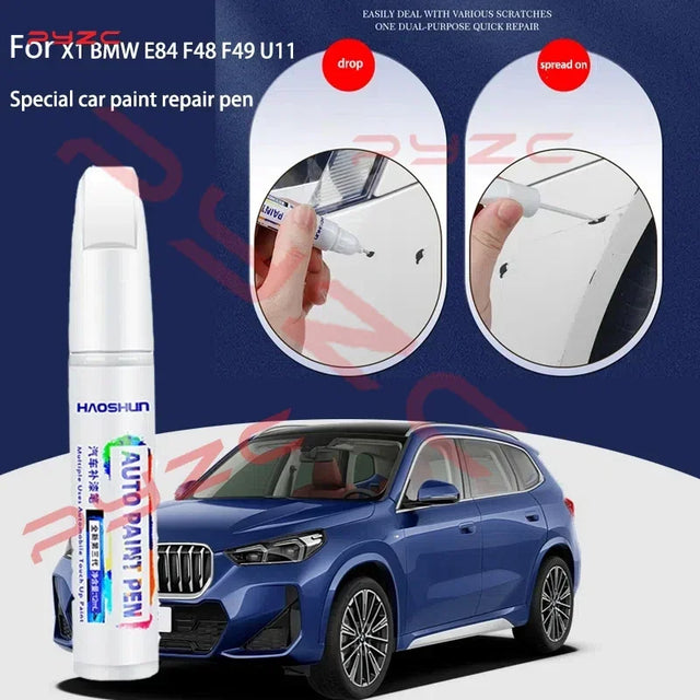 עט לתיקון שריטות בצבע הרכב ל-BMW X1 — E84/F48/F49/U11, שנות 2009–2025