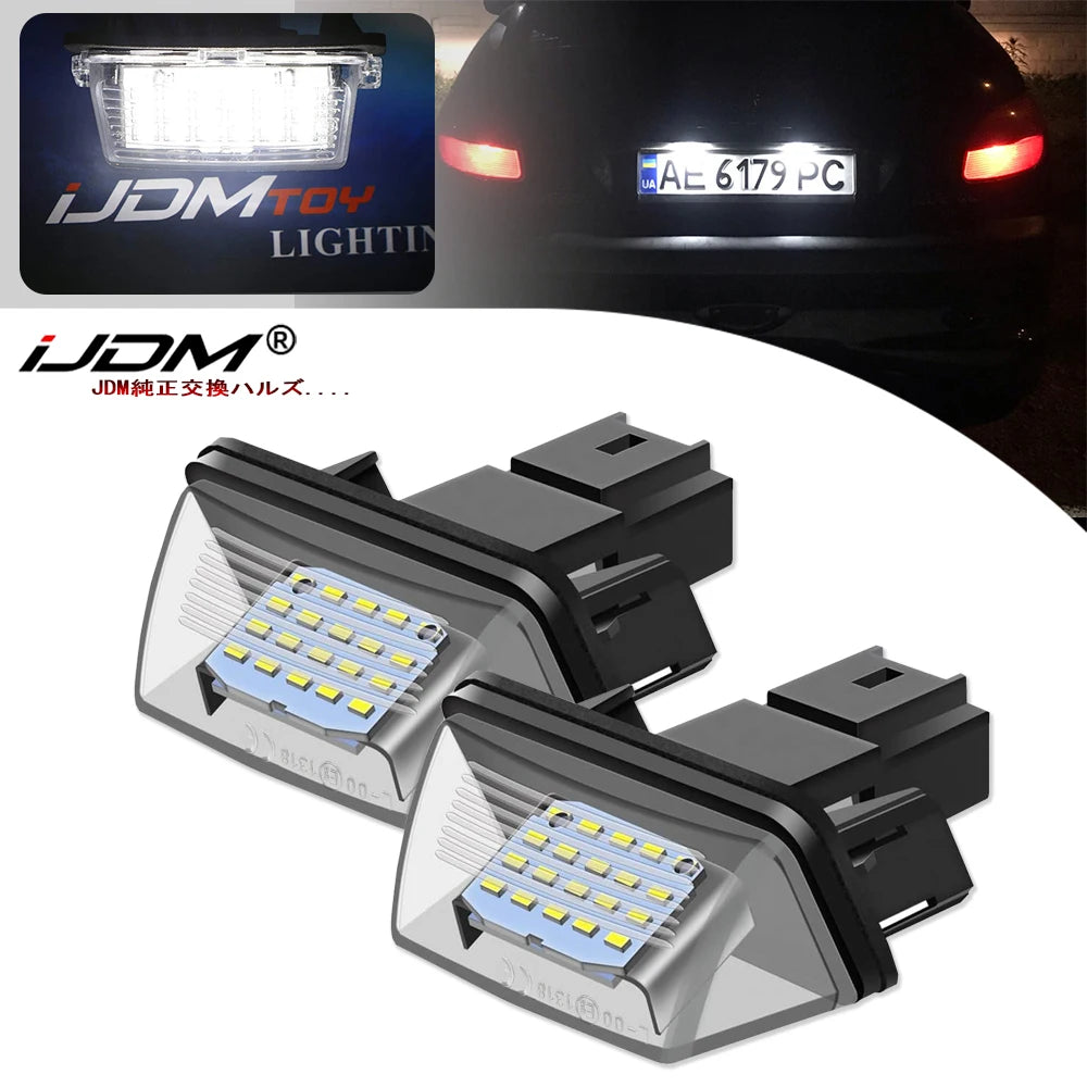 תאורת LED ללוחית רישוי לפיג׳ו 308